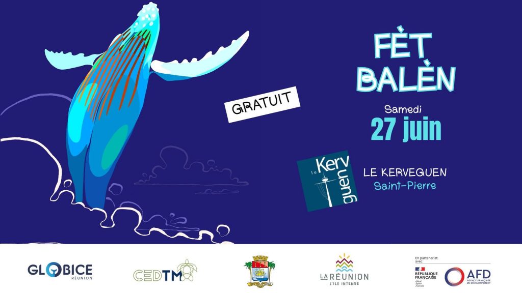 Où voir les baleines à bosse à La Réunion et faire la fête à la Fèt Balèn avec Globice Réunion, rendez-vous incontournable en Outre-mer ?