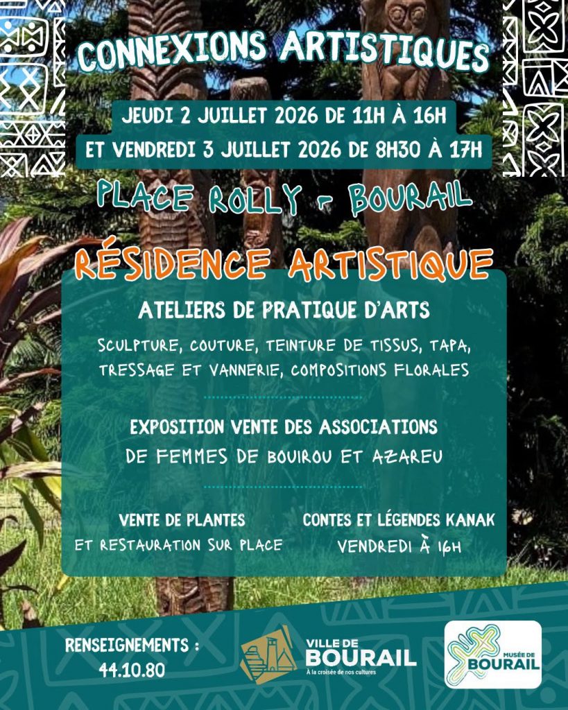 Où voyager en Nouvelle-Calédonie ? Vivez la culture kanak lors de la résidence artistique de la Ville de Bourail, la perle authentique de l’Outre-mer