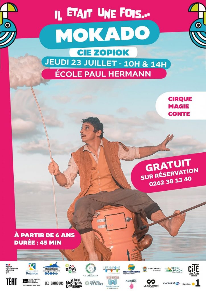 Sorties en famille en Outre-mer : Pourquoi faut-il réserver pour le spectacle magique MOKADO à la Salle Georges Brassens aux Avirons à la Réunion ?