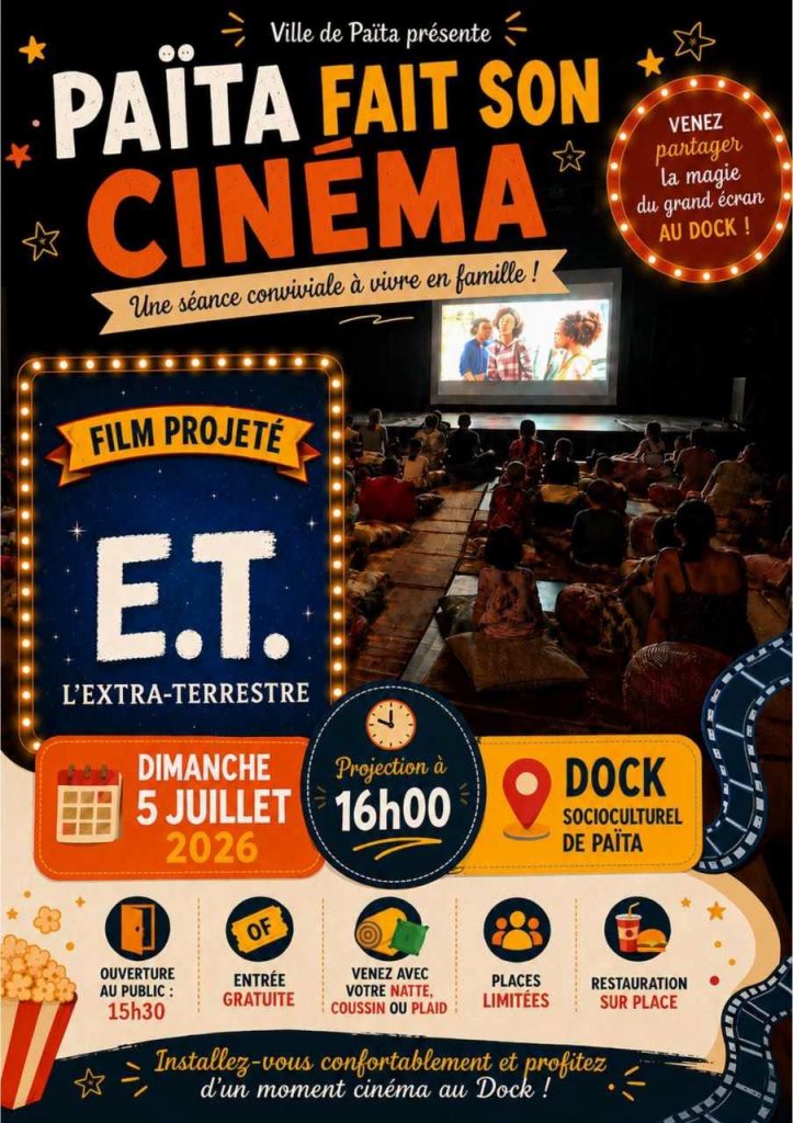 Pourquoi la Nouvelle-Calédonie s&rsquo;anime en famille ? Découvrez « Païta fait son cinéma », le nouvel événement de la Ville de Païta en Outre-mer