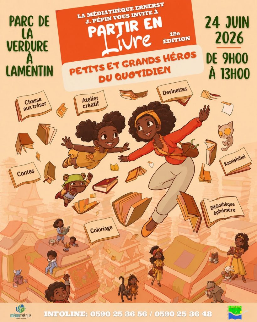 Que faire en famille en Guadeloupe ? Découvrez l&rsquo;événement magique de la Médiathèque de Lamentin en Guadeloupe pour l&rsquo;Outre-mer