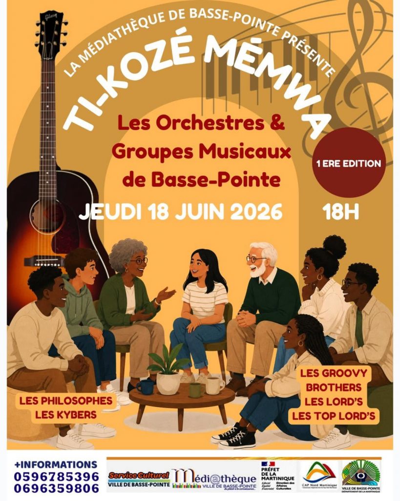 Quelles activités culturelles faire en Martinique ? Découvrez l&rsquo;événement « Ti-Kozé Mémwa » de la Ville de Basse-Pointe, trésor d&rsquo;authenticité en Outre-mer !