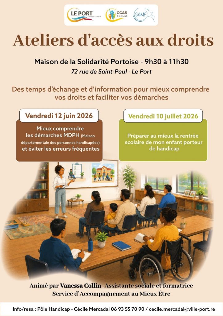 Tourisme inclusif et solidarité : Quelles solutions pour les familles face au handicap dans la Ville du Port à La Réunion en Outre-mer ?