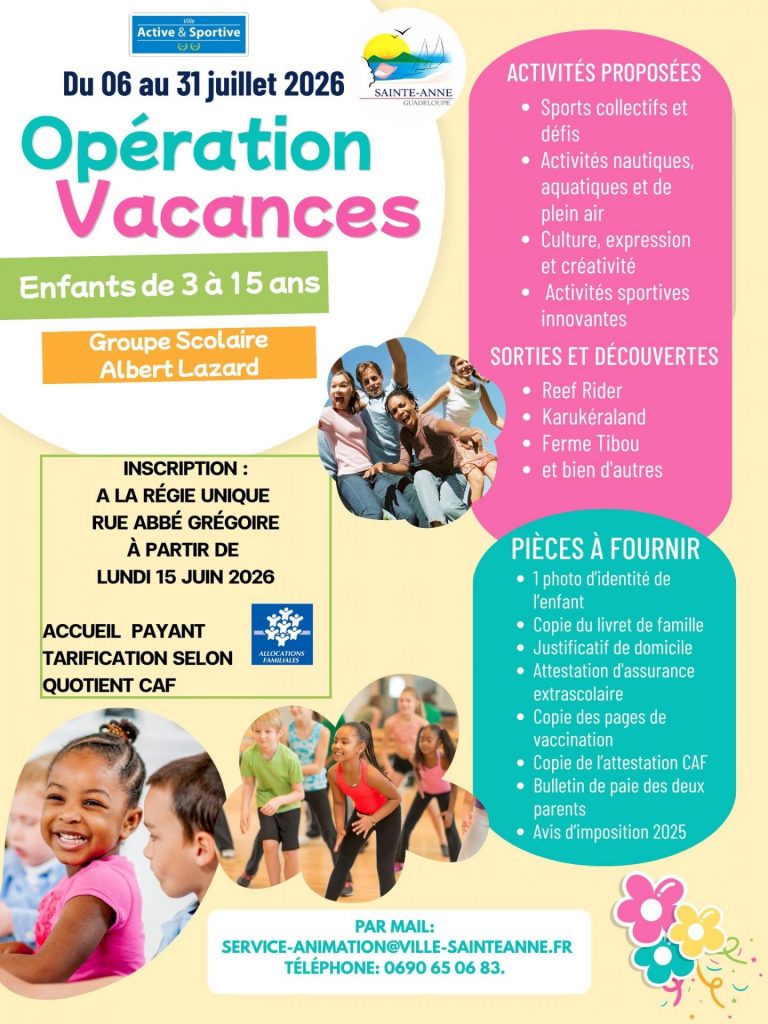 Vacances en Outre-mer : Quoi faire à la Ville de Sainte-Anne en Guadeloupe pour un été actif et sportif ?