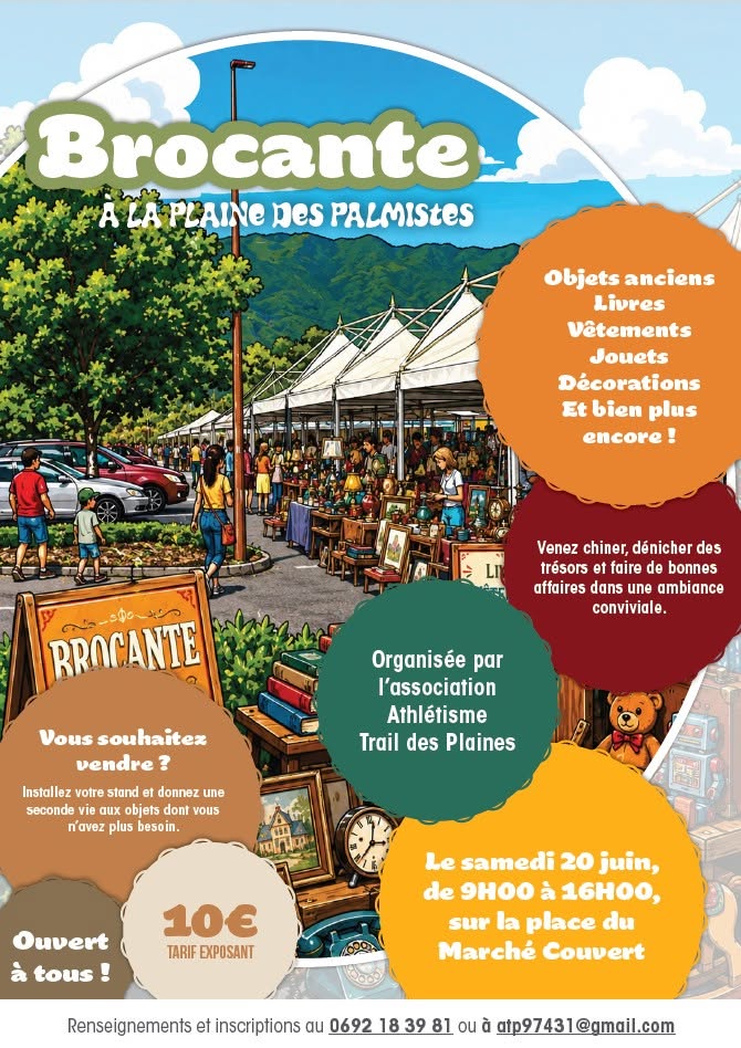 Randonnée et brocante à La Réunion : Quoi faire à la Ville de La Plaine des Palmistes pour vivre une expérience authentique en Outre-mer ?