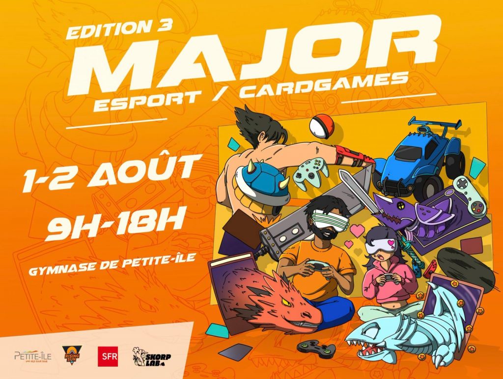 Comment Participer au MAJOR esport & Cardgames à Petite-Île à La Réunion ?