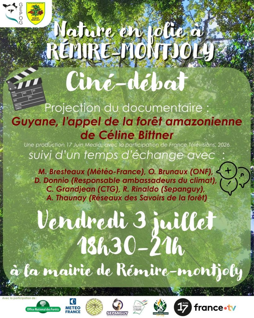 Comment explorer la biodiversité de la Guyane ? Ne manquez pas la soirée nature de la Ville de Rémire-Montjoly, un événement unique en Outre-mer !