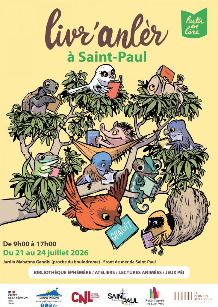 Activités culturelles en Outre-mer : Comment s&rsquo;amuser en famille avec Les médiathèques de Saint-Paul à La Réunion ?
