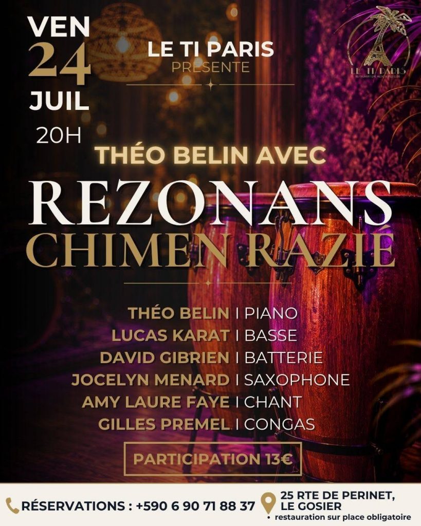 Comment vivre un week-end musical inoubliable en Guadeloupe au Ti Paris en Outre-mer ?