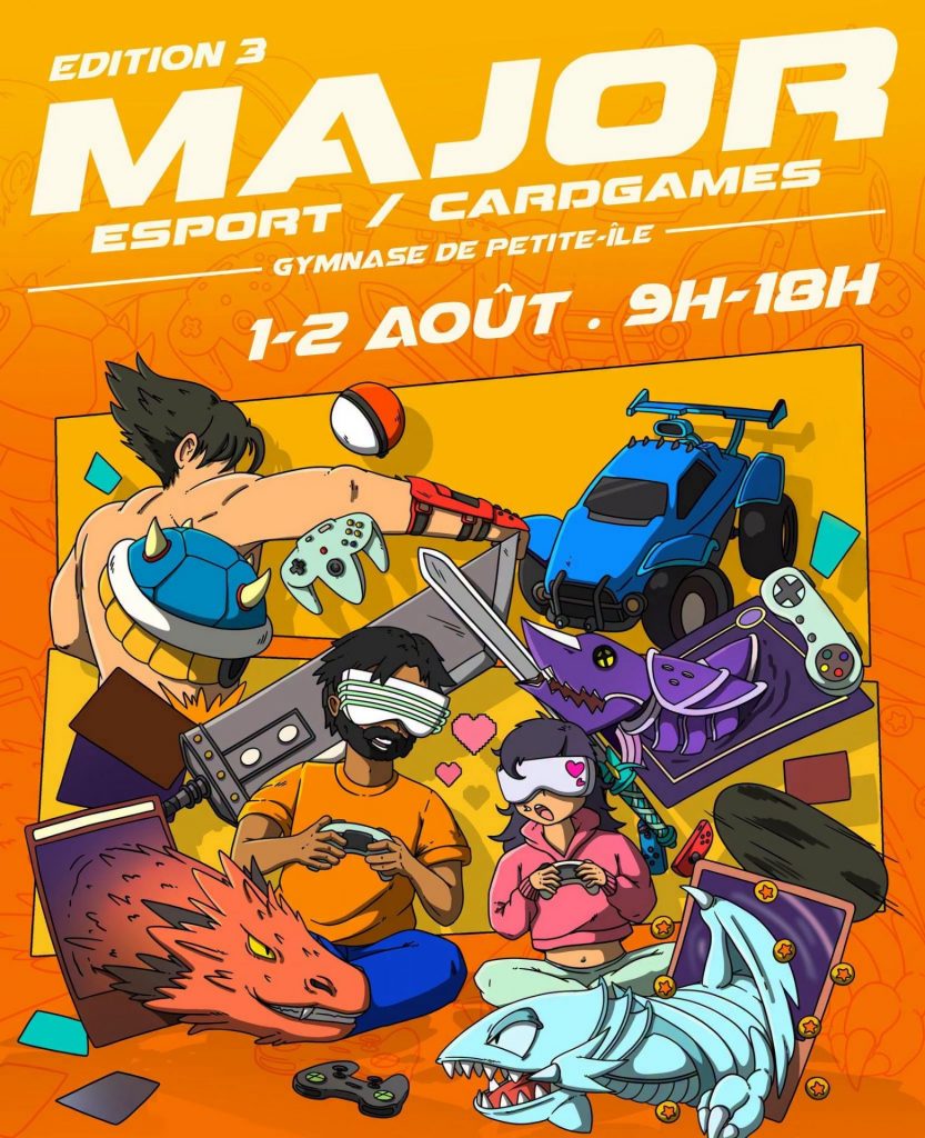 Où sortir ce week-end ? Découvrez le MAJOR esport à la Ville de Petite-Île à La Réunion en Outre-mer