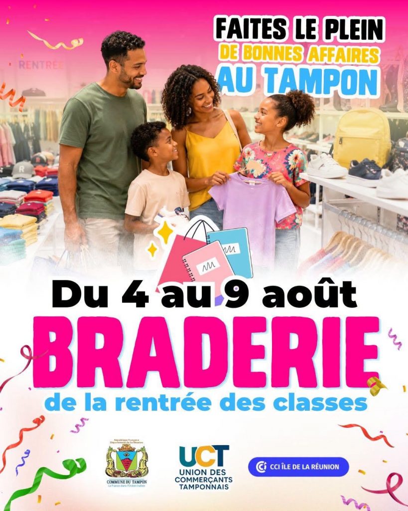Quoi faire en août ? Découvrez les festivités et la braderie avec la Ville du Tampon à La Réunion en Outre-mer