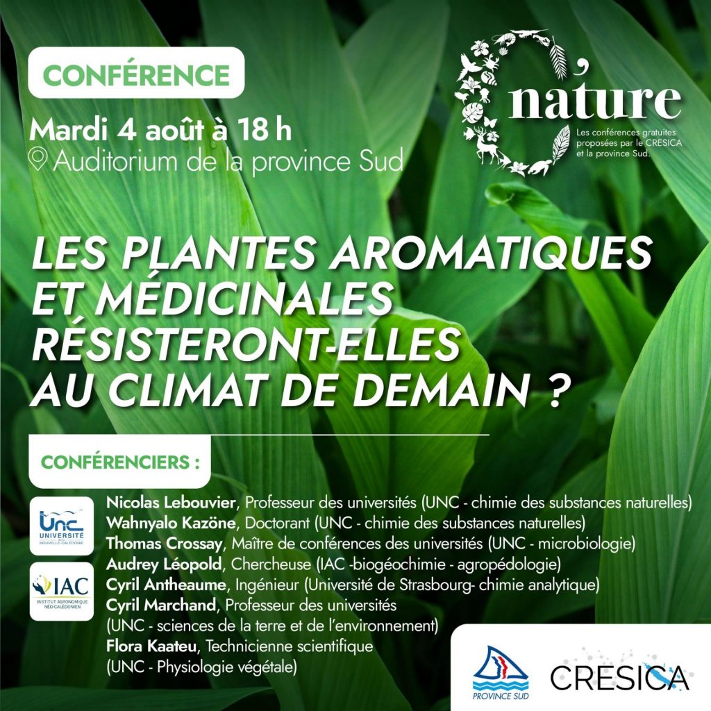 Découvrir la flore de Nouvelle-Calédonie : assistez à la conférence C&rsquo;nature sur le futur des plantes aromatiques
