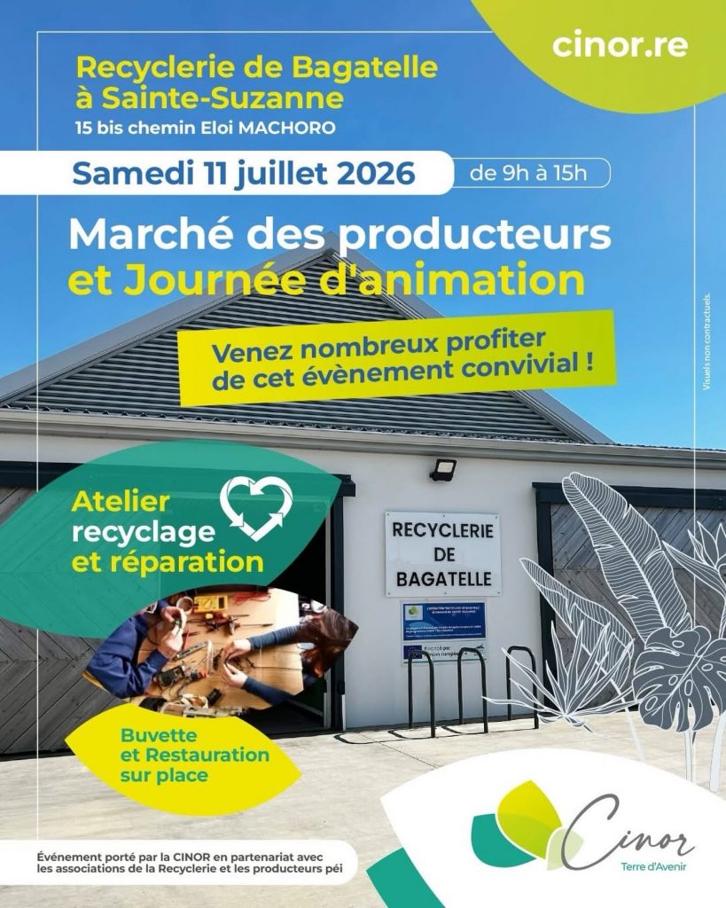 Éco-tourisme et consommation responsable à La Réunion en Outre-mer : Le grand marché des producteurs péi s&rsquo;installe à Sainte-Suzanne avec La Cinor