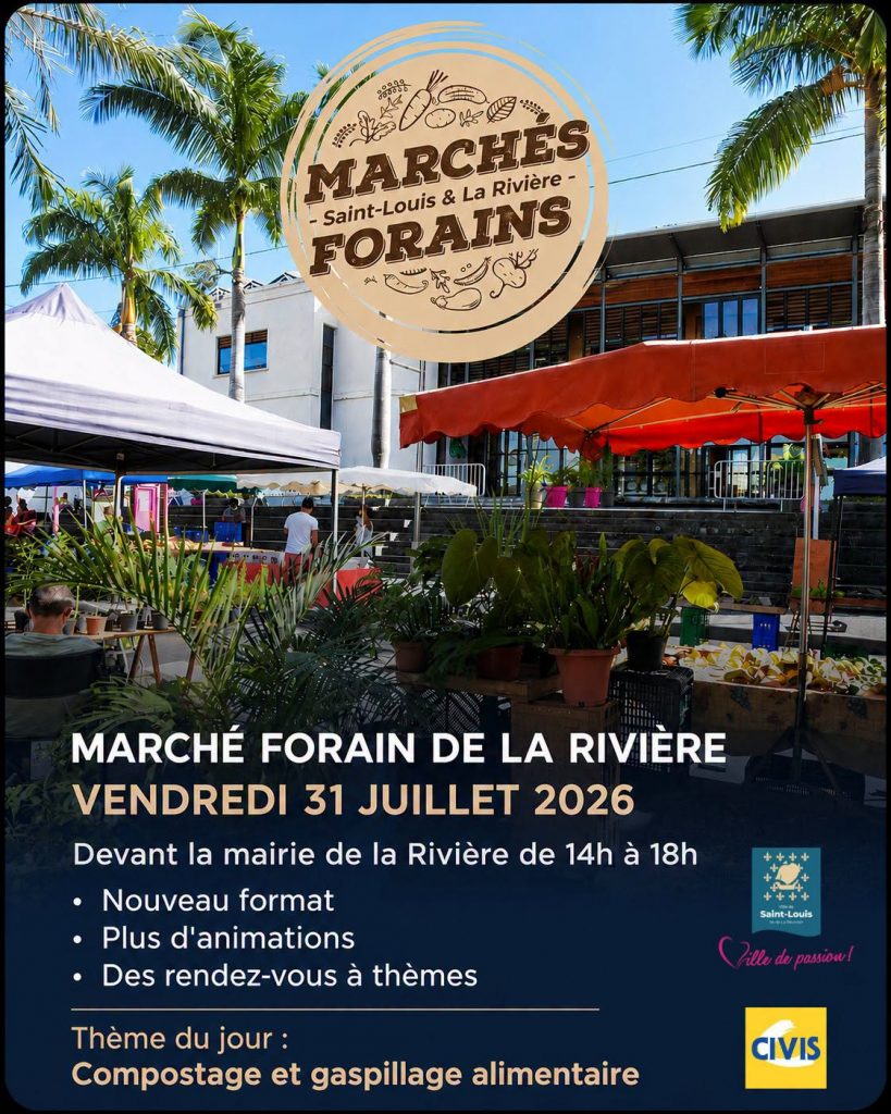 Éco-tourisme et terroir à La Réunion : Rendez-vous au marché forain de La Rivière ce vendredi 31 juillet