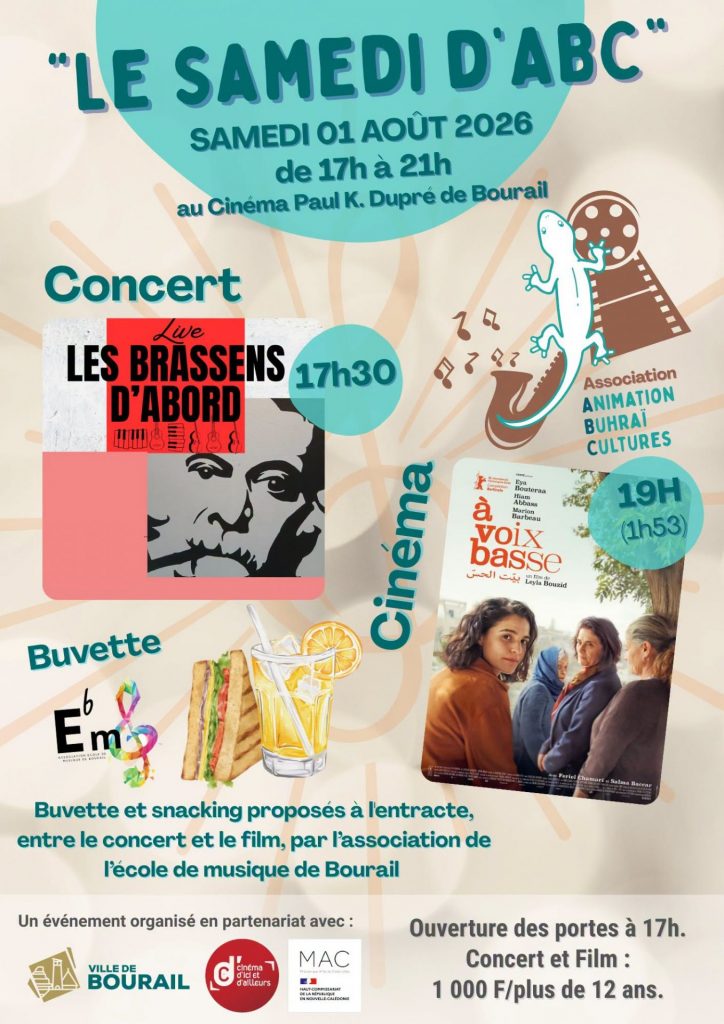 Quoi faire ce week-end ? Évasion culturelle et cinéma avec la Ville de Bourail en Nouvelle-Calédonie au cœur de l&rsquo;Outre-mer