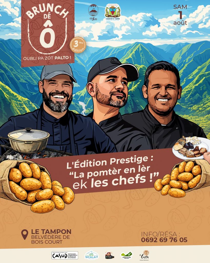 Où manger à La Réunion ? Découvrez le Brunch Dé Ô d&rsquo;Otisud, l&rsquo;événement gourmand incontournable en Outre-mer !