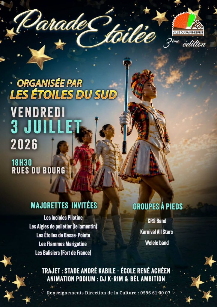 Où sortir en Martinique pour les vacances ? Vibrez en famille à la Parade Étoilée de la Ville du Saint-Esprit, l&rsquo;événement phare de l&rsquo;été en Outre-mer