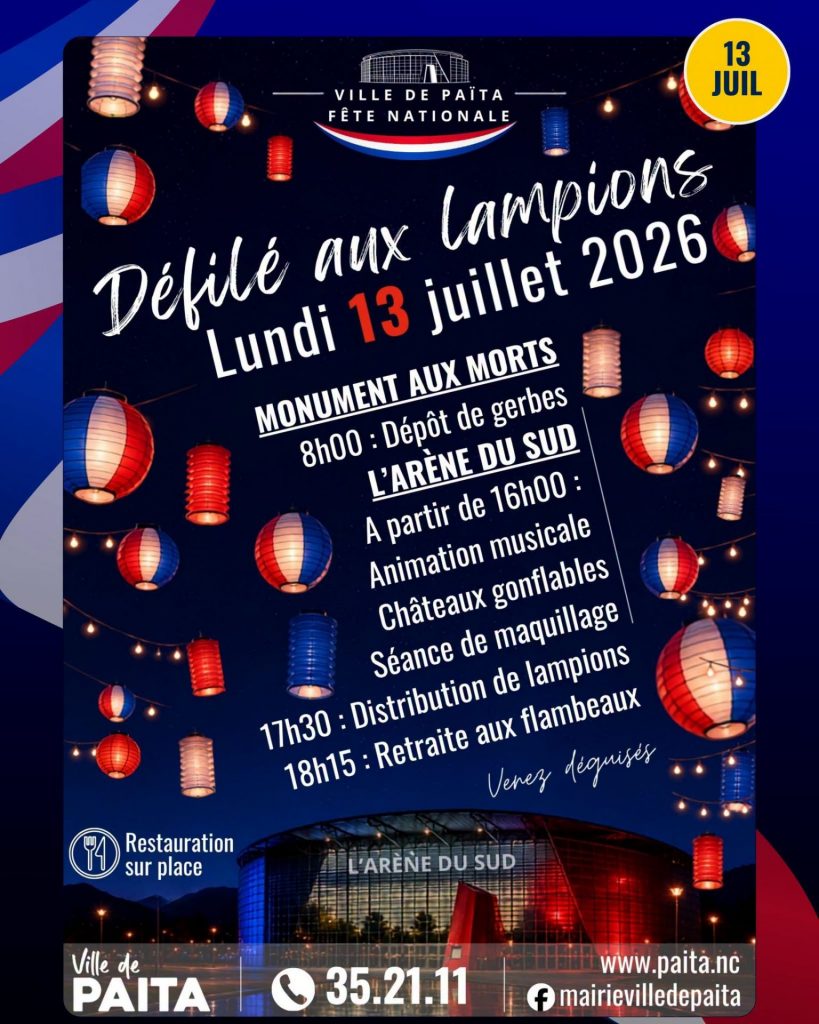 Idées de sorties en famille : Pourquoi célébrer la Fête nationale avec la Ville de Païta est un moment magique en Nouvelle-Calédonie et en Outre-mer ?
