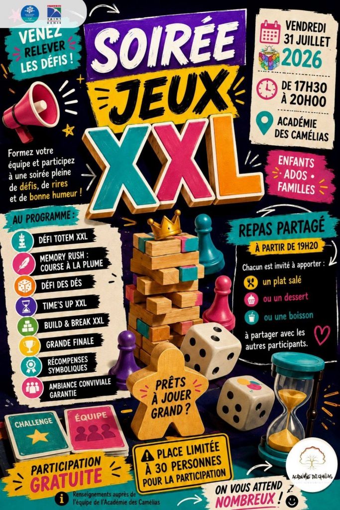 Quoi faire à La Réunion ? Participez à la soirée jeux XXL à l&rsquo;Académie des Camélias avec Outre-mer Tourisme !