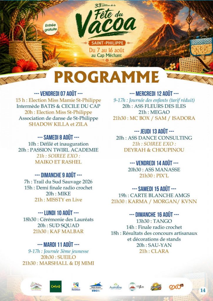 Que faire au Cap Méchant pour la Fête du Vacoa par la Ville De Saint Philippe à La Réunion, capitale sauvage de l&rsquo;Outre-mer ?