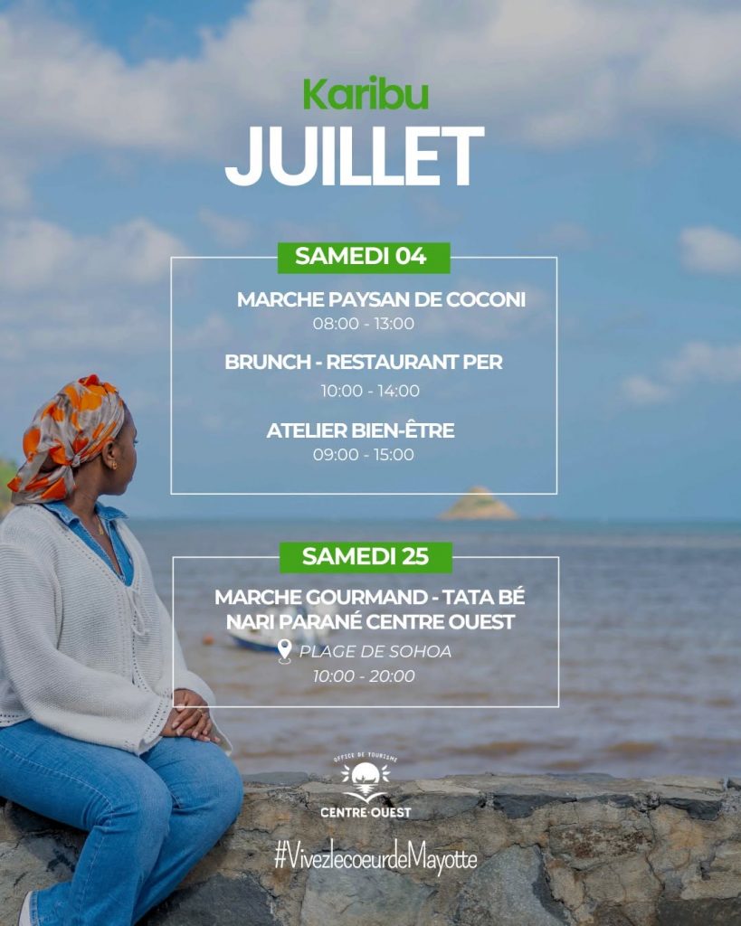 Tourisme Centre-Ouest Mayotte : Comment s&rsquo;évader en Outre-mer avec les meilleurs rendez-vous de juillet ?