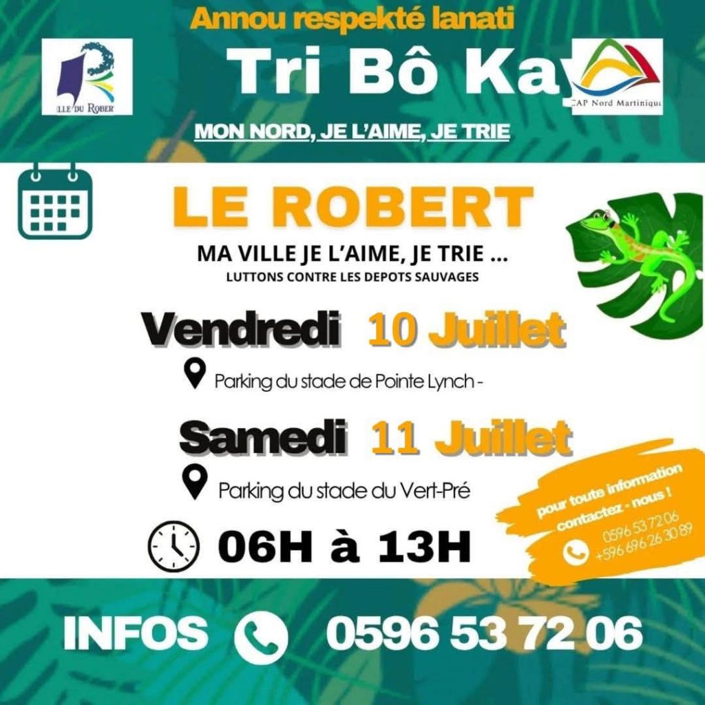 Que faire en Outre-mer : le guide week-end de la Ville du Robert en Martinique entre éco-citoyenneté et randonnée sauvage