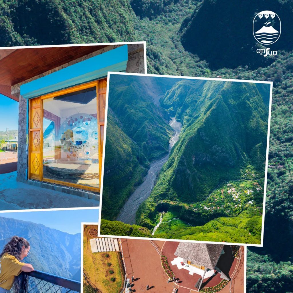 Où voyager sans effort ? Admirez la vue depuis Otisud à La Réunion en Outre-mer !