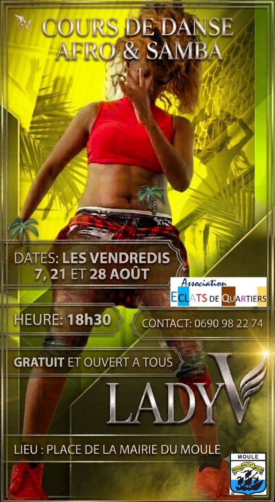 Comment Danser l&rsquo;Afro et la Samba Gratuitement au Moule en Guadeloupe ?