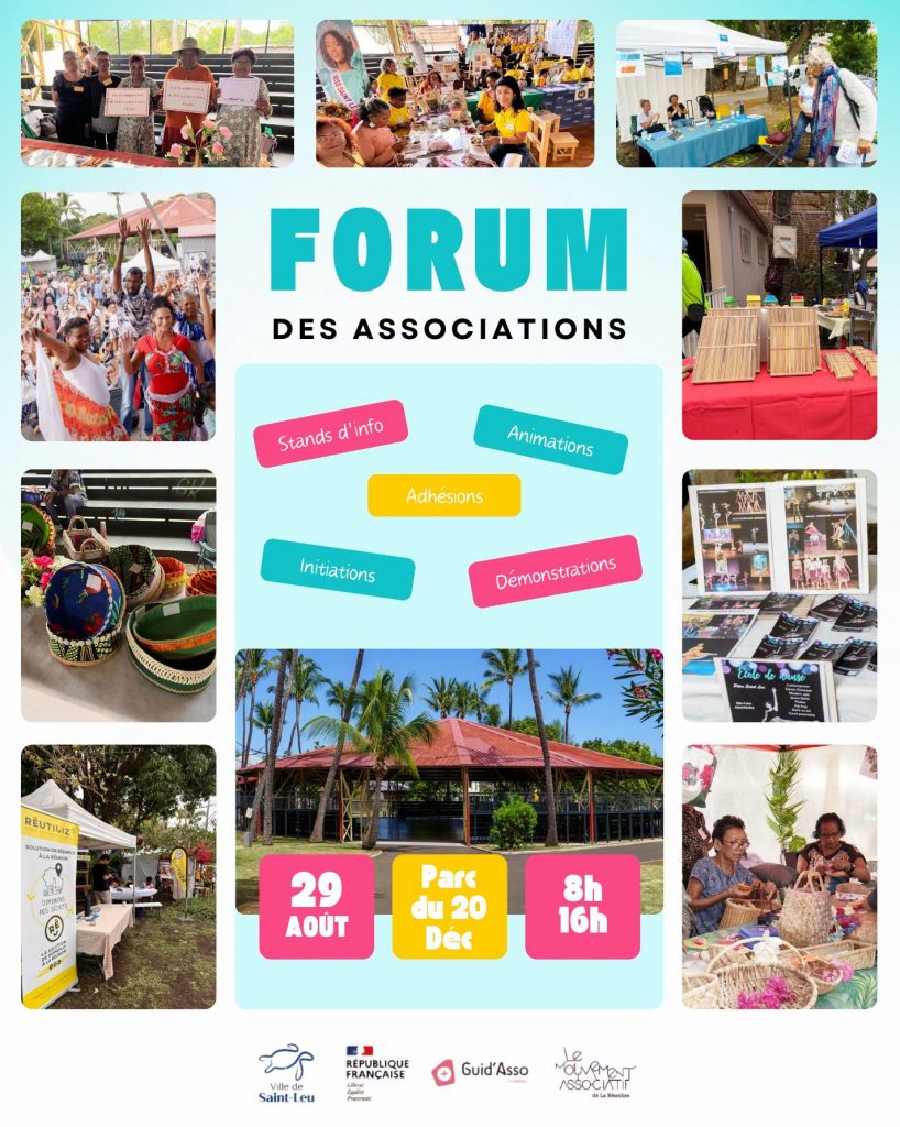 Comment Découvrir la Vie Associative à Saint-Leu à la Réunion : Le Guide du Forum au Parc du 20 Décembre