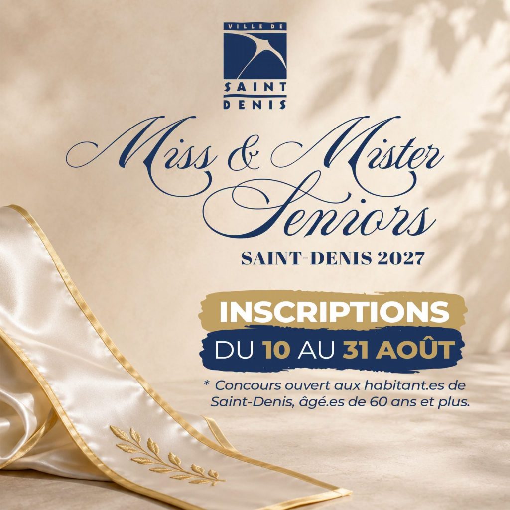 Comment Participer au Concours Miss et Mister Seniors 2026 à Saint-Denis de La Réunion