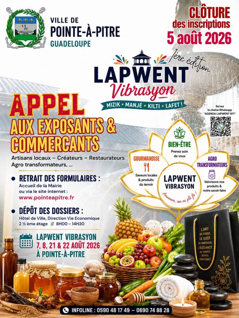 Comment Participer au Grand Marché des Exposants à Pointe-à-Pitre en Guadeloupe ?