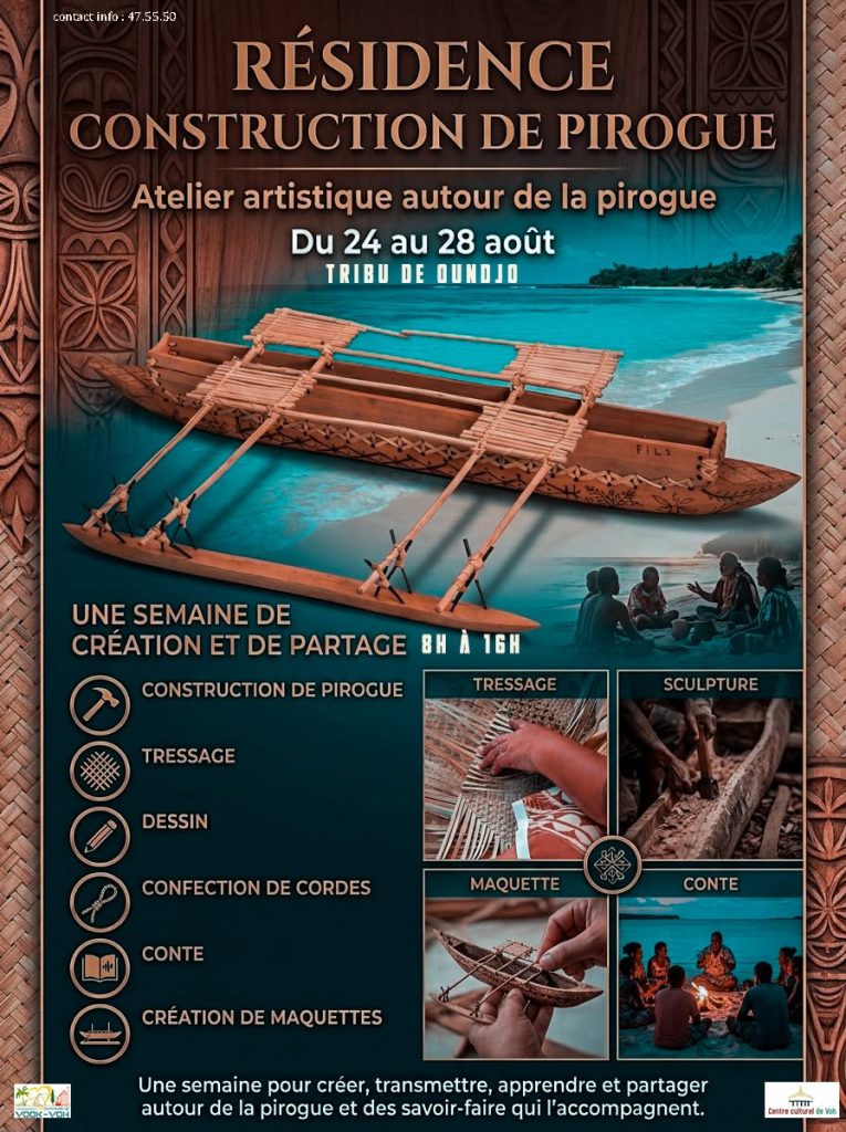 Comment découvrir les traditions maritimes canaques lors de la résidence JUUWANG dans la Ville de Vook Voh en Nouvelle-Calédonie, perle d&rsquo;Outre-mer ?