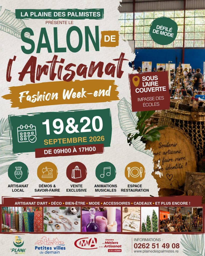 Tourisme Culturel et Événementiel : Comment la Ville de La Plaine des Palmistes Valorise la Mode et l&rsquo;Artisanat à La Réunion en Outre-mer