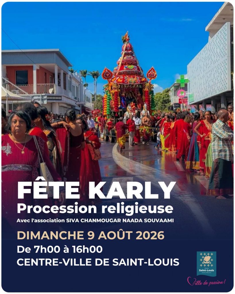 Comment vivre la ferveur de la Fête Karly à Saint-Louis à La Réunion ?