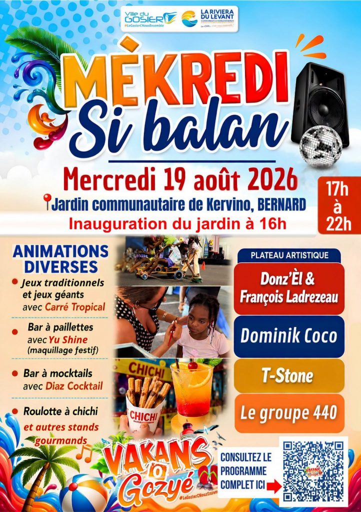 Comment vivre l&rsquo;expérience Mèkredi Si Balan en Guadeloupe avec La Communauté d&rsquo;Agglomération Riviera du Levant (CARL) en Outre-mer ?