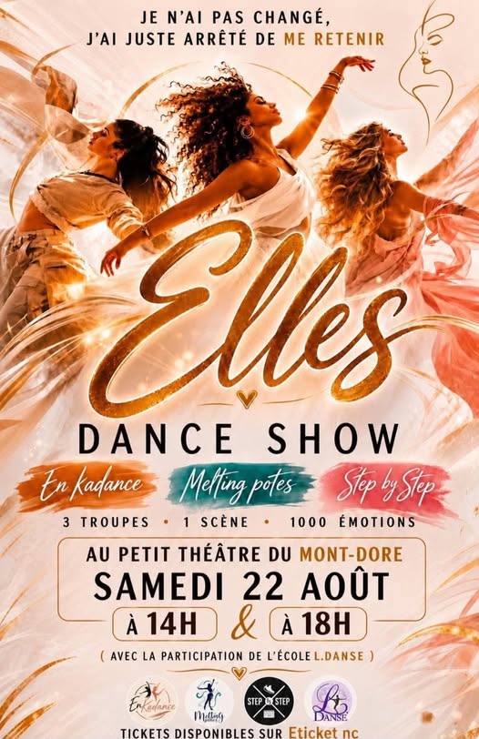 Comment célébrer la création féminine au Mont-Dore ? Découvrez le spectacle dansé ELLES en Nouvelle-Calédonie
