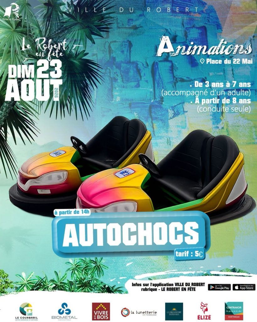 Fête patronale et activités en famille en Martinique : où s&rsquo;amuser au Robert avec les Autochocs ?