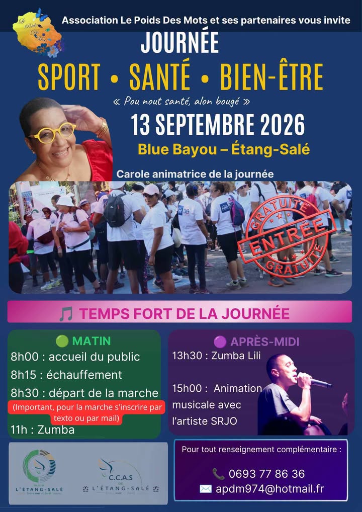 Activités sport et santé : Pourquoi participer à la journée bien-être de la Ville de L&rsquo;Étang-Salé à La Réunion, joyau d&rsquo;Outre-mer ?