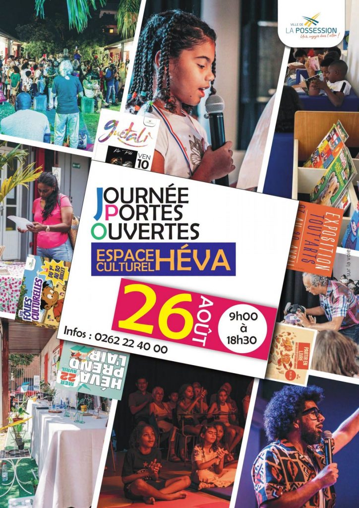 Que faire à La Réunion ? Portes ouvertes à l&rsquo;Espace culturel Héva dans la Ville de La Possession en Outre-mer