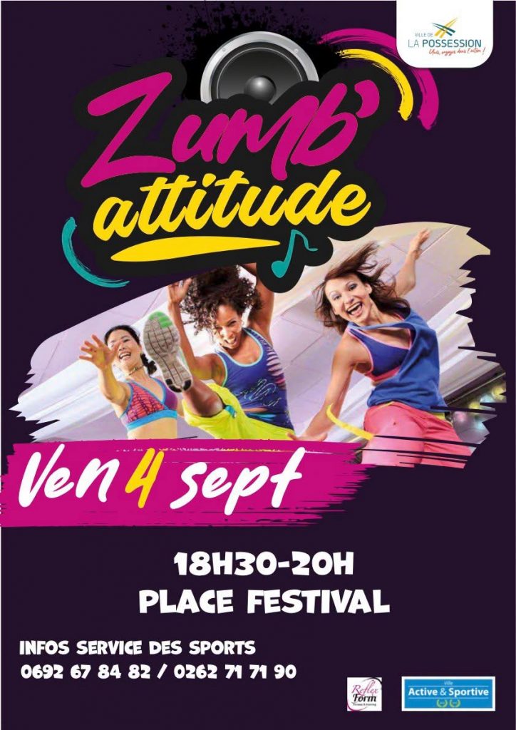 Que faire à La Réunion : vibrez au rythme de la Zumb&rsquo;Attitude dans la Ville de La Possession en Outre-mer