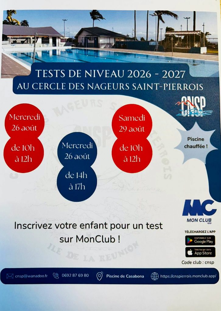 Quelles activités sportives choisir pour la rentrée ? Rejoignez la natation à la Ville de Saint-Pierre à La Réunion en Outre-mer !
