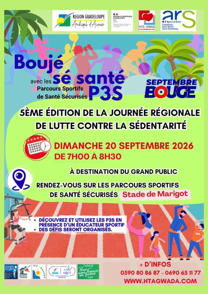 Comment participer à la journée sport-santé en Outre-mer à Terre de Haut en Guadeloupe ?