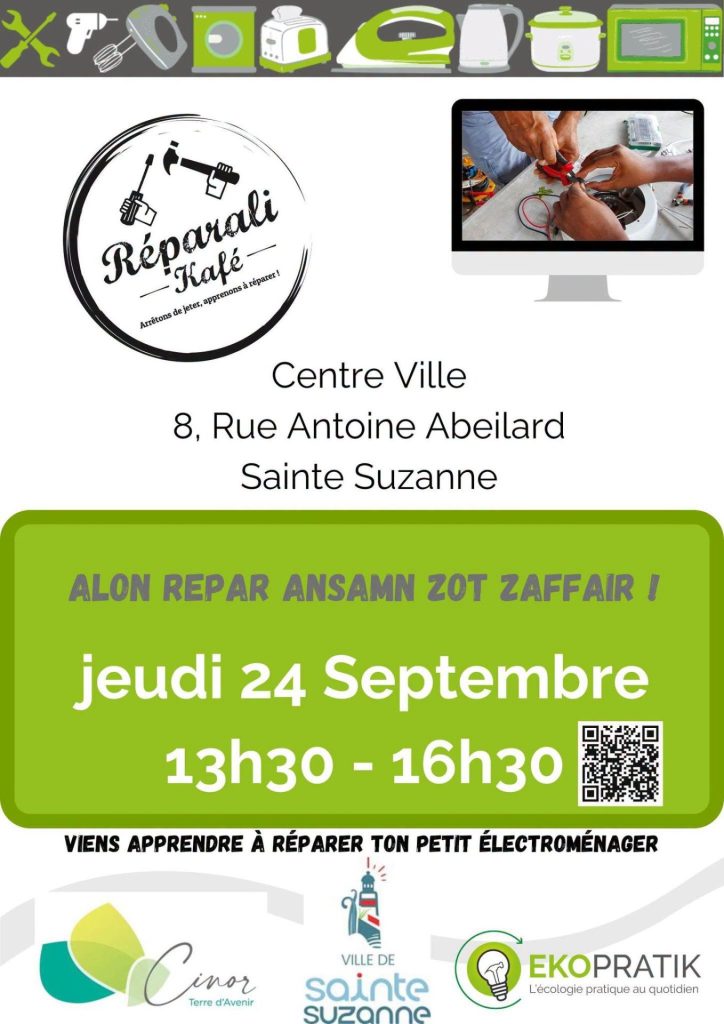Comment participer au Réparali Kafé de Sainte-Suzanne à La Réunion, l&rsquo;éco-événement phare en Outre-mer ?
