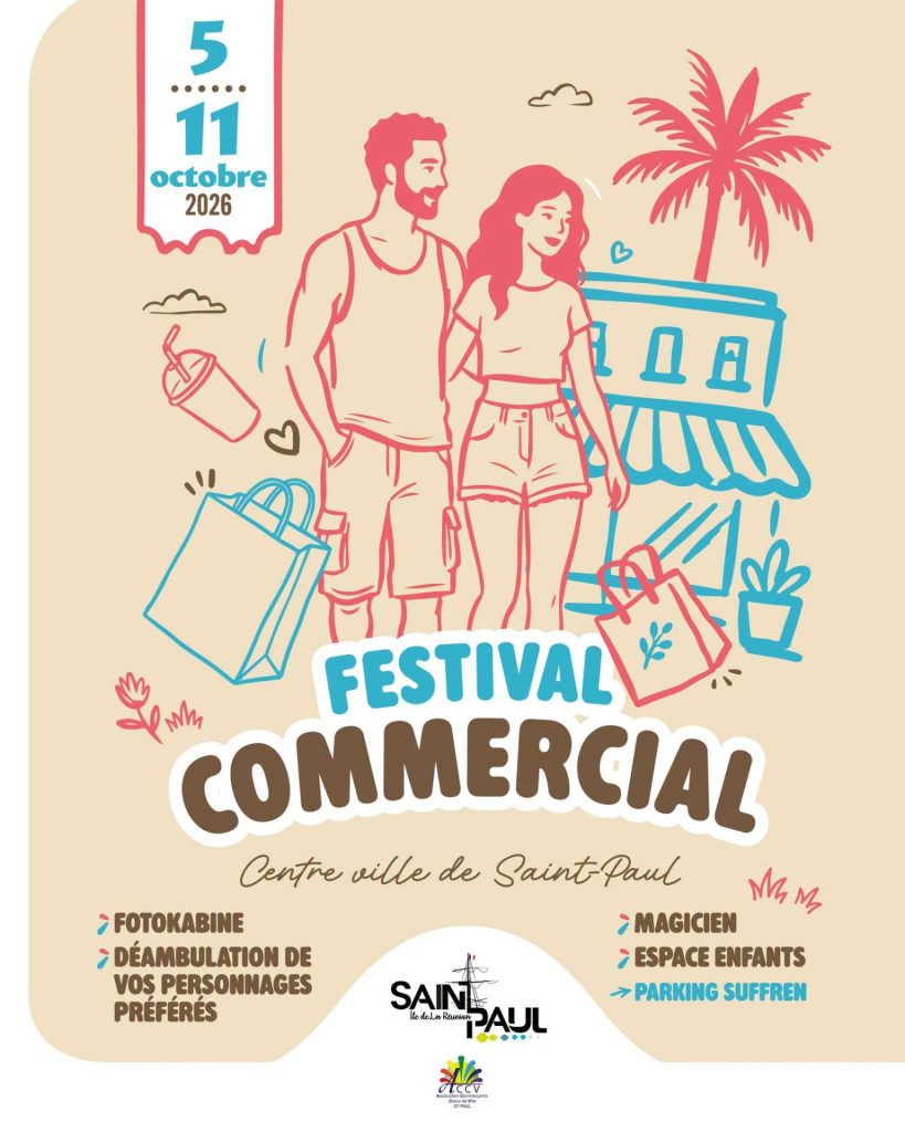 Idées de sorties à Saint-Paul à La Réunion : vivez la magie du Festival Commercial en Outre-mer