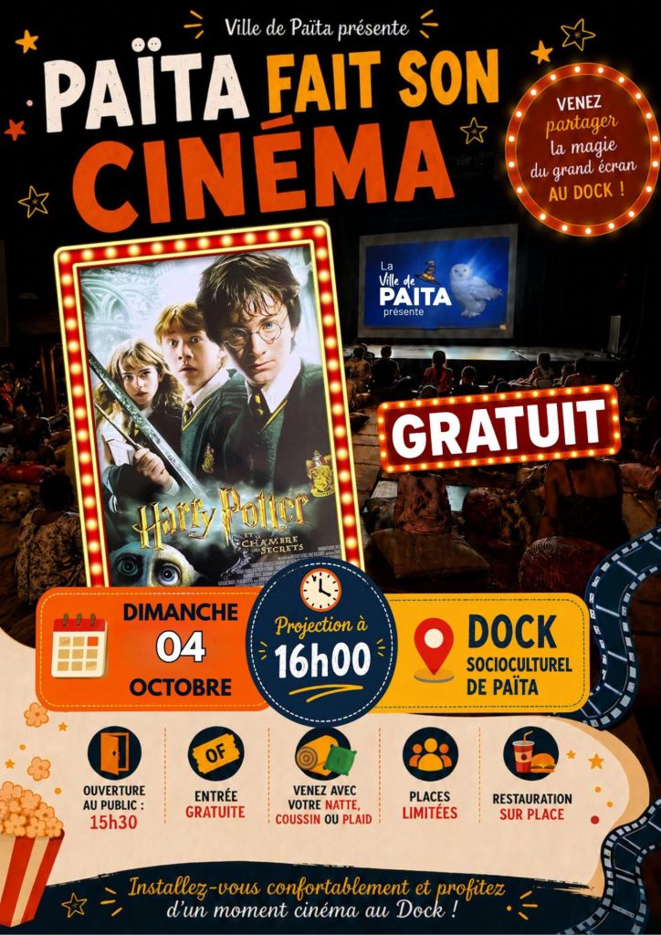 Idées de sorties en famille à Païta en Nouvelle-Calédonie : la magie du cinéma s’empare de l&rsquo;Outre-mer !