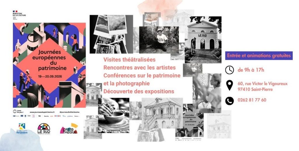 Journées du Patrimoine 2026 à l&rsquo;Artothèque : Que faire à La Réunion pour un week-end culturel gratuit en Outre-mer ?