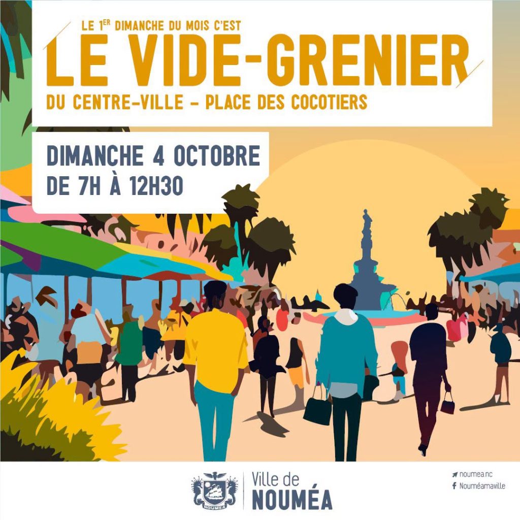 Que faire à Nouméa en Nouvelle-Calédonie : ne manquez pas le grand vide-grenier de la place des Cocotiers en Outre-mer !