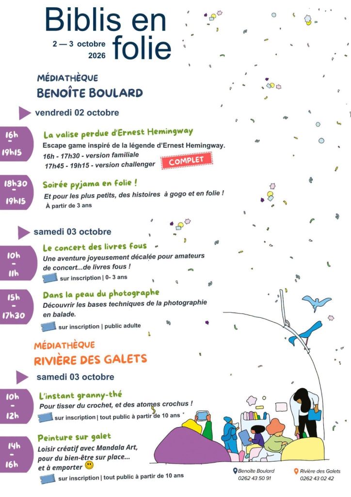 Que faire au Port à La Réunion : vibrez pour la culture lors de Biblis en folie en Outre-mer