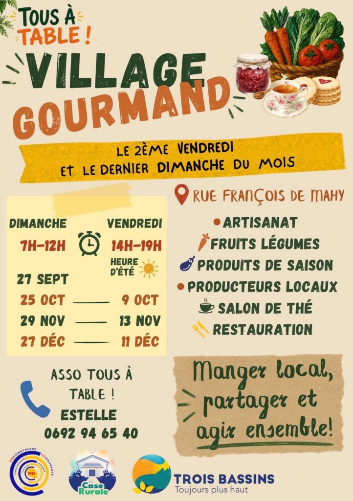 Quelles activités gourmandes tester à Trois-Bassins à La Réunion ? Découvrez le nouveau marché péi en Outre-mer