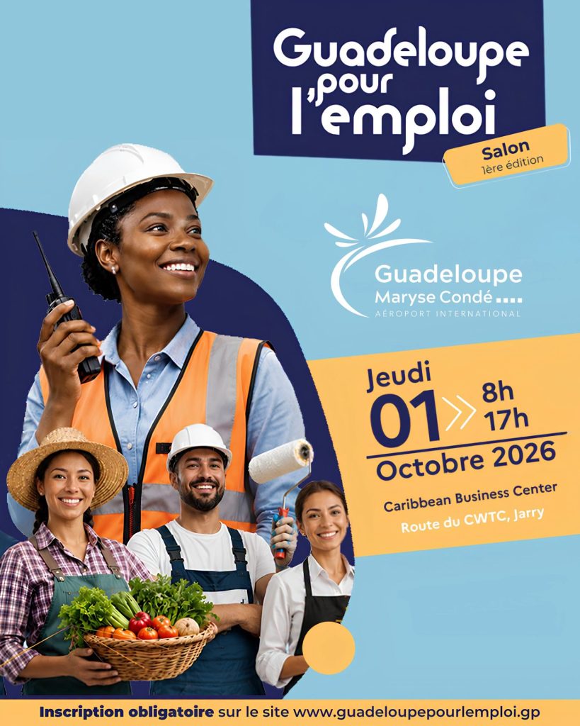 Quelles opportunités d’emploi découvrir en Guadeloupe : faites décoller votre carrière à l&rsquo;aéroport grâce à l&rsquo;Outre-mer